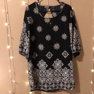 Rude 21, black with white design